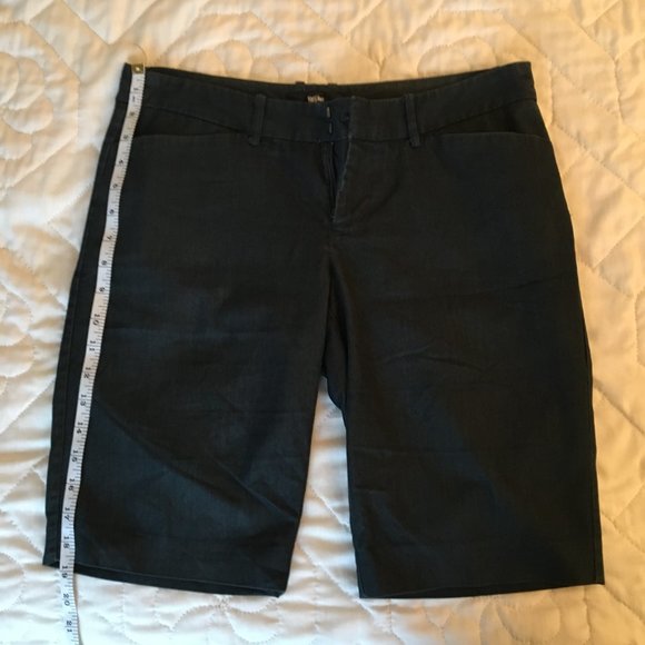 ⚪ 3/$15 Mossimo Stretch teal cotton blend Bermuda shorts - Picture 13 of 15